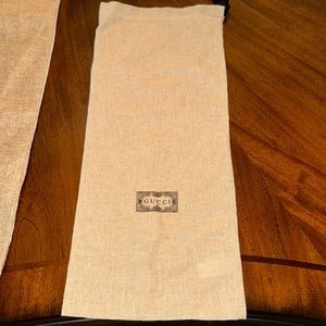 Authentic Gucci Dust Bag 15.5”x 6.5”